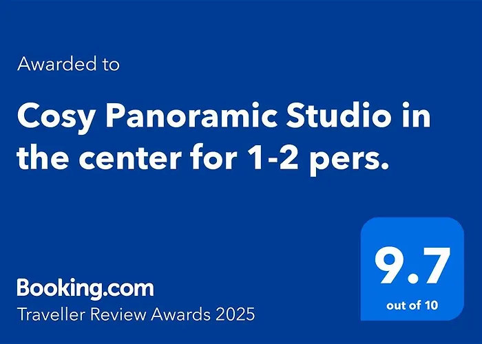 Cosy Panoramic Studio In The Center For 1-2 Pers.